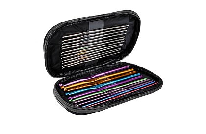 Zestaw do szydełkowania – 50-elementowy zestaw kreatywny w etui