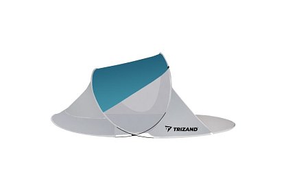 Namiot plażowy 220x120x90 cm – niebieskoszary