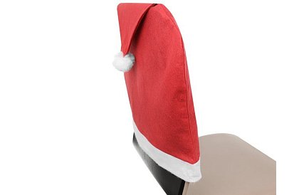 Zestaw pokrowców na krzesła na Boże Narodzenie 6 szt. + obrus