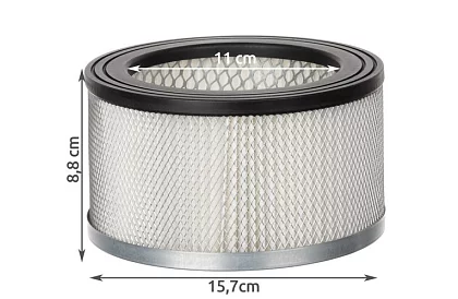 Żaroodporny filtr HEPA do odkurzacza do popiołu