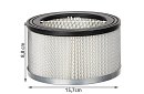 Żaroodporny filtr HEPA do odkurzacza do popiołu
