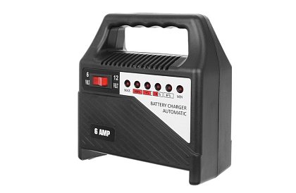 Ładowarka akumulatorów 6-12V / 6A – ładowarka akumulatorów samochodowych