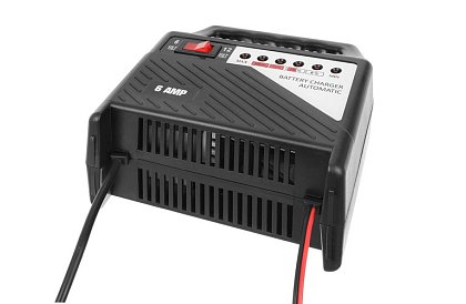 Ładowarka akumulatorów 6-12V / 6A – ładowarka akumulatorów samochodowych