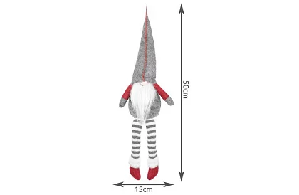 Siedzący skrzat – szary elf 50 cm