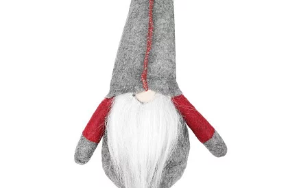 Siedzący skrzat – szary elf 50 cm