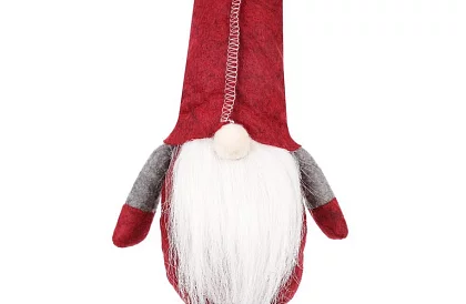 Siedzący skrzat – czerwony elf 50 cm