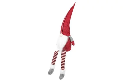 Siedzący skrzat – czerwony elf 50 cm