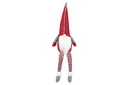 Siedzący skrzat – czerwony elf 50 cm