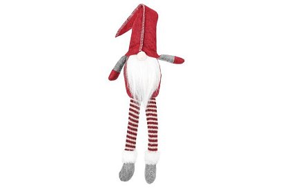 Siedzący skrzat – czerwony elf 50 cm