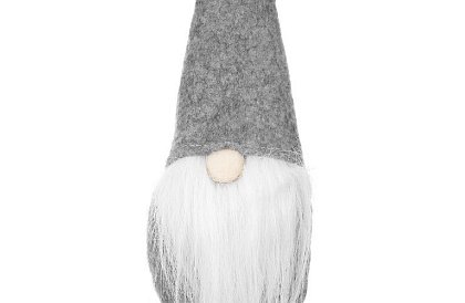 Stojący skrzat – szary elf 30 cm