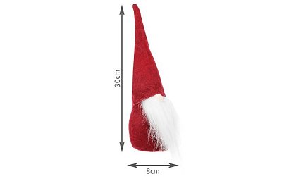 Stojący skrzat – czerwony elf 30 cm