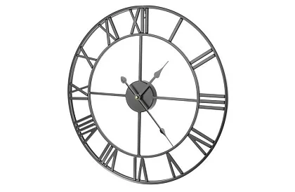 Retro zegary ścienne - czarne