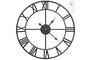 Retro zegary ścienne - czarne