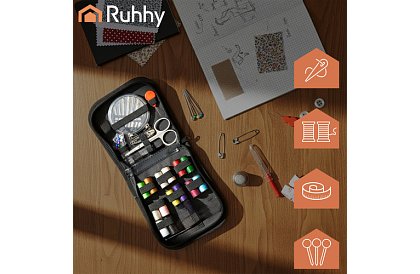 Kompletny zestaw do szycia - 70 elementów