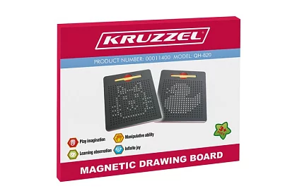 Tablica + kulki magnetyczne + rysik z magnesem