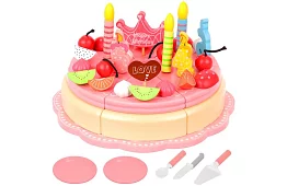 Drewniany tort urodzinowy – kreatywny zestaw