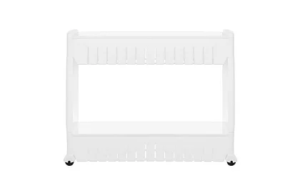 Mobilna kuchnia - łazienkowa szafka na kółkach - biała