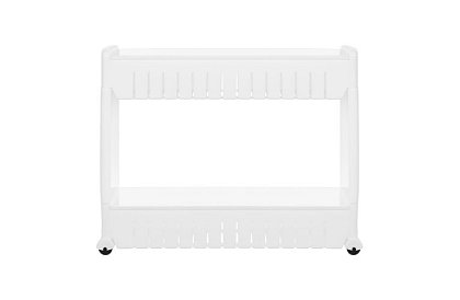 Mobilna kuchnia - łazienkowa szafka na kółkach - biała