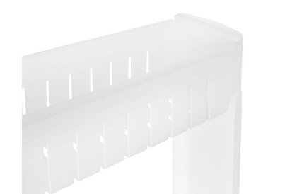 Mobilna kuchnia - łazienkowa szafka na kółkach - biała