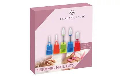 Zestaw 5 ceramicznych nasadkowych pilników - frezów