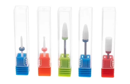 Zestaw 5 ceramicznych nasadkowych pilników - frezów