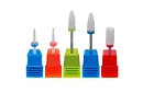 Zestaw 5 ceramicznych nasadkowych pilników - frezów