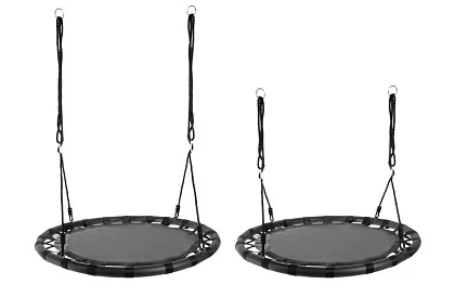 Huśtawka - gniazdo bociana czarne - 100 cm / 150 kg