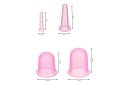 Zestaw narzędzi do masażu – 4 silikonowe bańki + masażer + torba