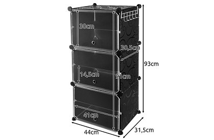 Modułowa szafka na buty - pomieści do 12 par butów