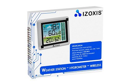 Bezprzewodowa stacja meteorologiczna z zewnętrznym czujnikiem