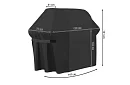 Pokrywa na grill ogrodowy - 147x61x122 cm