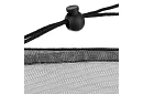 Moskitiera na parasol ogrodowy 350 cm – czarna