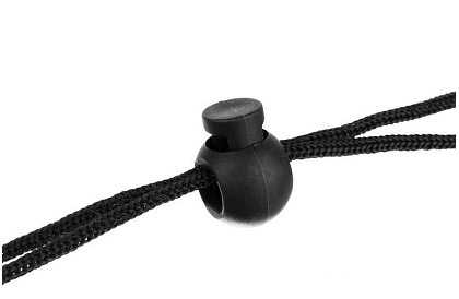 Moskitiera na parasol ogrodowy 300 cm - czarna