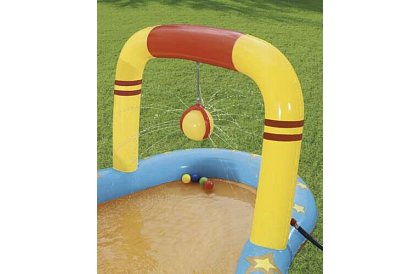 Plac zabaw wodny dmuchany 435x213x117cm - Bestway 53068