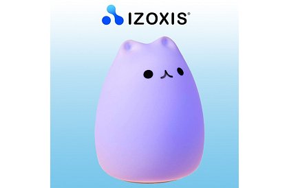 LED dziecięca lampka nocna – kotek