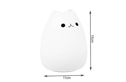 LED dziecięca lampka nocna – kotek