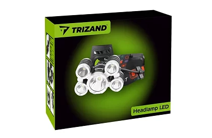 LED czołówka 5 x Cree T6 LED