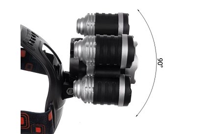 LED czołówka 5 x Cree T6 LED