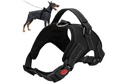 Beztlakowy szelki dla psów - Rozmiar L