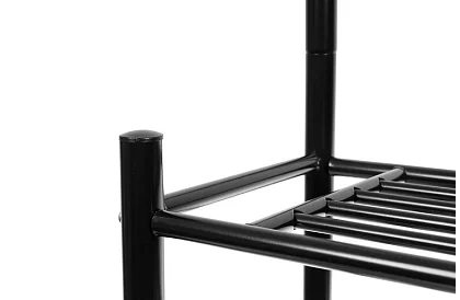 Ściana w przedpokoju – szafka na buty z wieszakiem