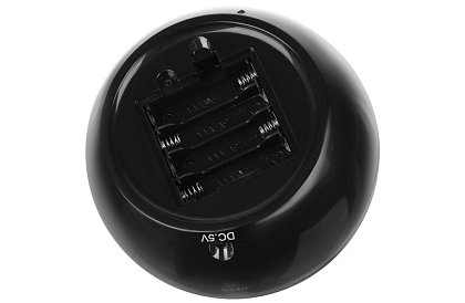 LED nocna lampa z projektorem obrazków - czarna