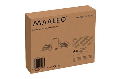 Zestaw artystyczny do malowania dla dzieci – artystyczna walizka - 208 elementów