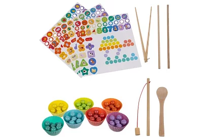 Drewniane edukacyjne puzzle