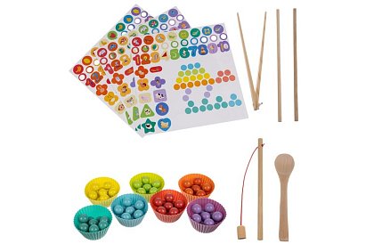 Drewniane edukacyjne puzzle