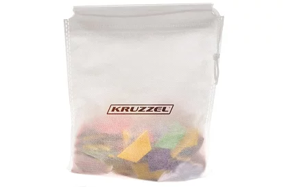 Drewniane puzzle edukacyjne - kształty geometryczne