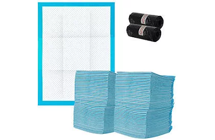 Higieniczne podkłady chłonące dla zwierząt 33x45 cm – 100 szt. + woreczki
