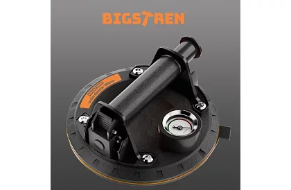 Przekład próżniowy z manometrem i pompką do okładów, płytek i szkła