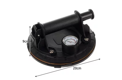 Przekład próżniowy z manometrem i pompką do okładów, płytek i szkła