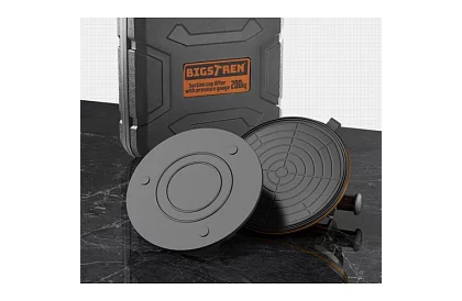 Przekład próżniowy z manometrem i pompką do okładów, płytek i szkła