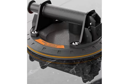 Przekład próżniowy z manometrem i pompką do okładów, płytek i szkła